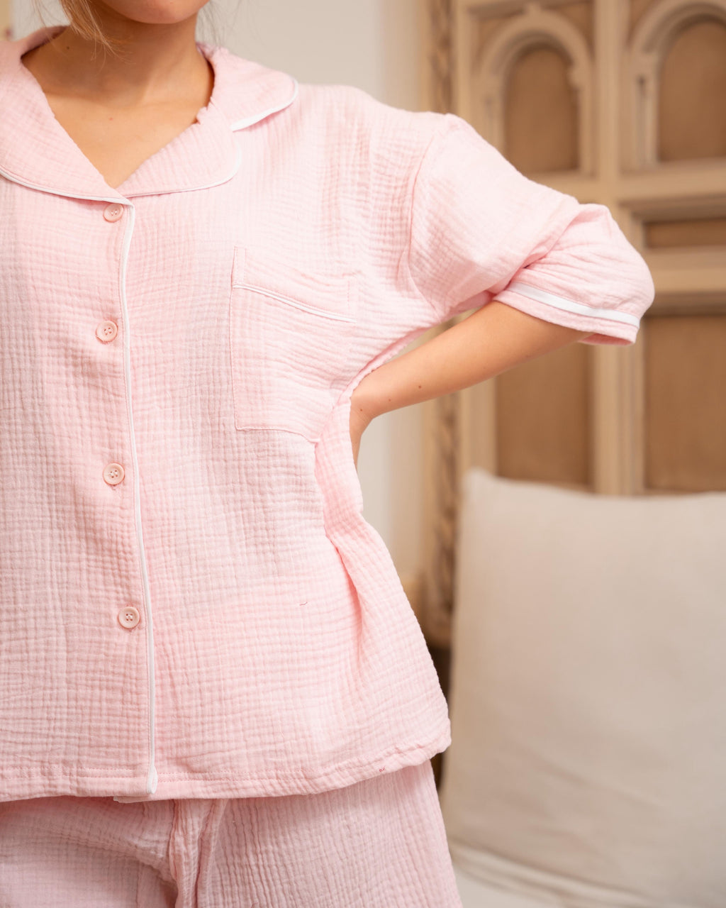 Pink Linen Dream Set